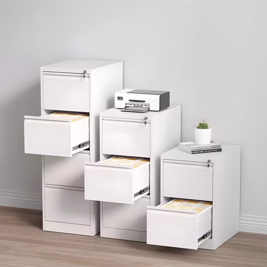 Armário de arquivo resistente ao fogo com 4 gavetas para uso em escritório, armário de armazenamento à prova de fogo de 4 gavetas, armário de arquivo de 4 gavetas